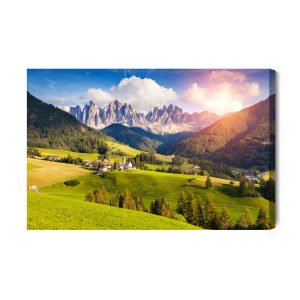 Peinture sur toile Beau Paysage De Montagne – Image 2