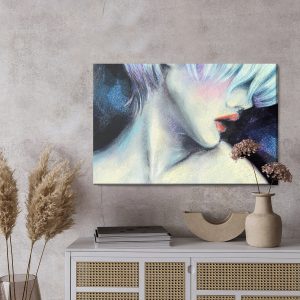 Peinture sur toile Le Visage D'une Femme – Image 3