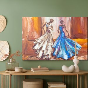 Peinture sur toile Femmes En Robe De Bal – Image 5