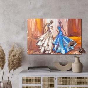 Peinture sur toile Femmes En Robe De Bal – Image 3