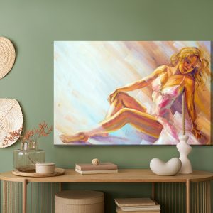 Peinture sur toile Ballerine Peinte – Image 5