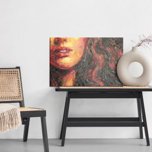 Peinture sur toile Visage De Femme Dans Une Version Abstraite – Image 6