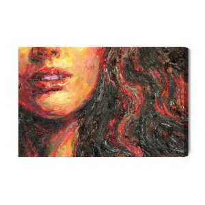 Peinture sur toile Visage De Femme Dans Une Version Abstraite – Image 2