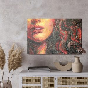 Peinture sur toile Visage De Femme Dans Une Version Abstraite – Image 3