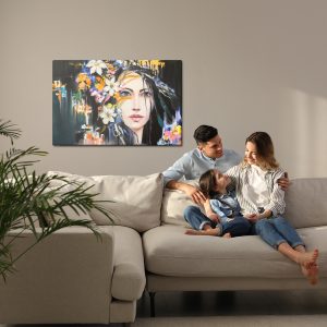 Peinture sur toile Portrait D'une Dryade – Image 7
