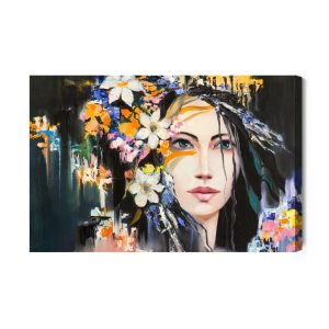 Peinture sur toile Portrait D'une Dryade – Image 2