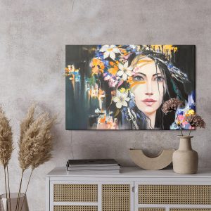 Peinture sur toile Portrait D'une Dryade – Image 3