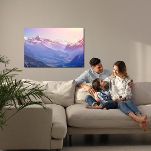 Peinture sur toile Incroyable Pays De Montagne – Image 7