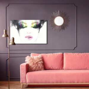 Peinture sur toile Visage Féminin Abstrait – Image 4
