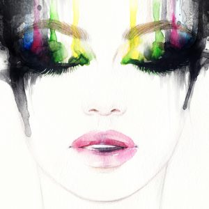 Peinture sur toile Visage Féminin Abstrait – Image 1