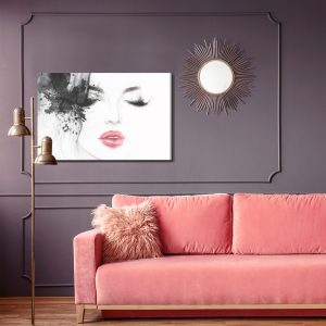 Peinture sur toile Visage Abstrait Féminin – Image 4