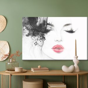 Peinture sur toile Visage Abstrait Féminin – Image 5