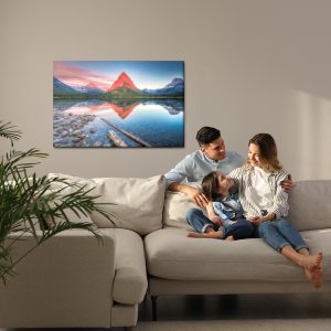 Peinture sur toile Lac Swiftcurrent, États-Unis – Image 7
