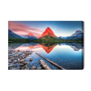 Peinture sur toile Lac Swiftcurrent, États-Unis – Image 2
