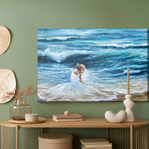 Peinture sur toile Danseuse Au Bord De La Mer – Image 5