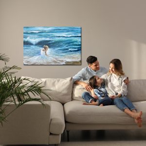 Peinture sur toile Danseuse Au Bord De La Mer – Image 7