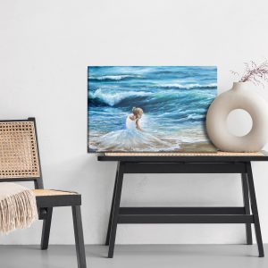 Peinture sur toile Danseuse Au Bord De La Mer – Image 6