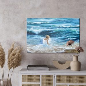 Peinture sur toile Danseuse Au Bord De La Mer – Image 3