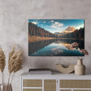 Peinture sur toile Lac D'antorno, Italie – Image 3