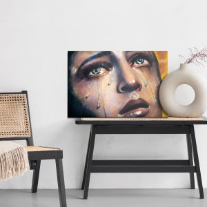 Peinture sur toile Une Femme En Larmes – Image 6