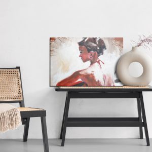 Peinture sur toile Femme Pensive – Image 6