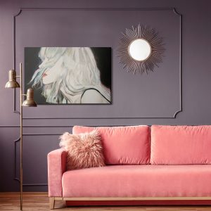 Peinture sur toile Portrait Féminin Moderne – Image 4