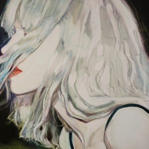 Peinture sur toile Portrait Féminin Moderne – Image 1
