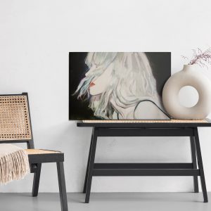 Peinture sur toile Portrait Féminin Moderne – Image 6