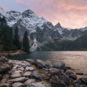 Peinture sur toile Paysage De Montagne Majestueux – Image 1