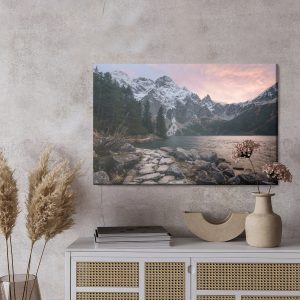Peinture sur toile Paysage De Montagne Majestueux – Image 3