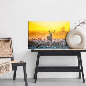 Peinture sur toile Cerf À L'aube – Image 6