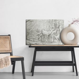 Peinture sur toile Esquisse D'un Cerf – Image 6