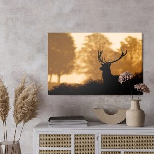 Peinture sur toile Cerf Dans La Forêt – Image 3
