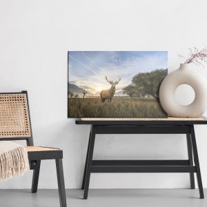 Peinture sur toile Cerf Sur Le Fond Du Paysage – Image 6
