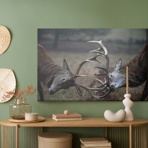 Peinture sur toile Cerf De Combat – Image 5