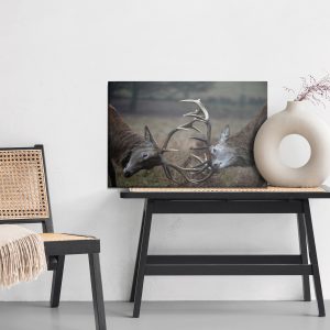Peinture sur toile Cerf De Combat – Image 6