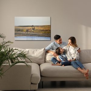 Peinture sur toile Un Cerf Au Dessus De L'eau – Image 7