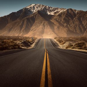 Peinture sur toile Route De Montagne – Image 1