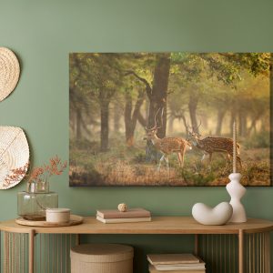 Peinture sur toile Jeune Cerf Tacheté – Image 5