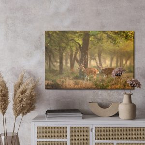 Peinture sur toile Jeune Cerf Tacheté – Image 3