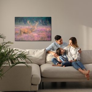 Peinture sur toile Un Cerf En Rut – Image 7