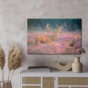 Peinture sur toile Un Cerf En Rut – Image 3