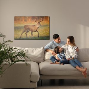Peinture sur toile Cerf De Virginie – Image 7