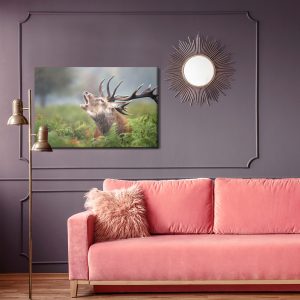 Peinture sur toile Un Cerf Rugissant – Image 4