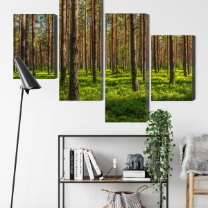 Peinture en plusieurs parties Pinède 3D – Image 9