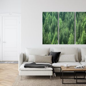 Peinture en plusieurs parties Vue De La Forêt Verte 3D – Image 6