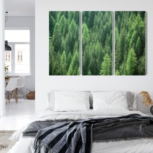 Peinture en plusieurs parties Vue De La Forêt Verte 3D – Image 7