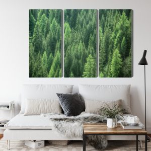 Peinture en plusieurs parties Vue De La Forêt Verte 3D – Image 4