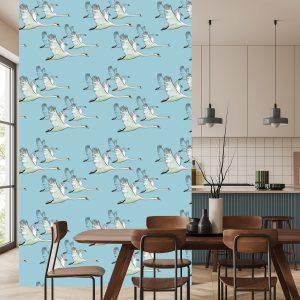 Papier Peint Cygnes Volants – Image 4