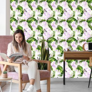 Papier Peint Plantes Nature Orchidées Fleurs – Image 7
